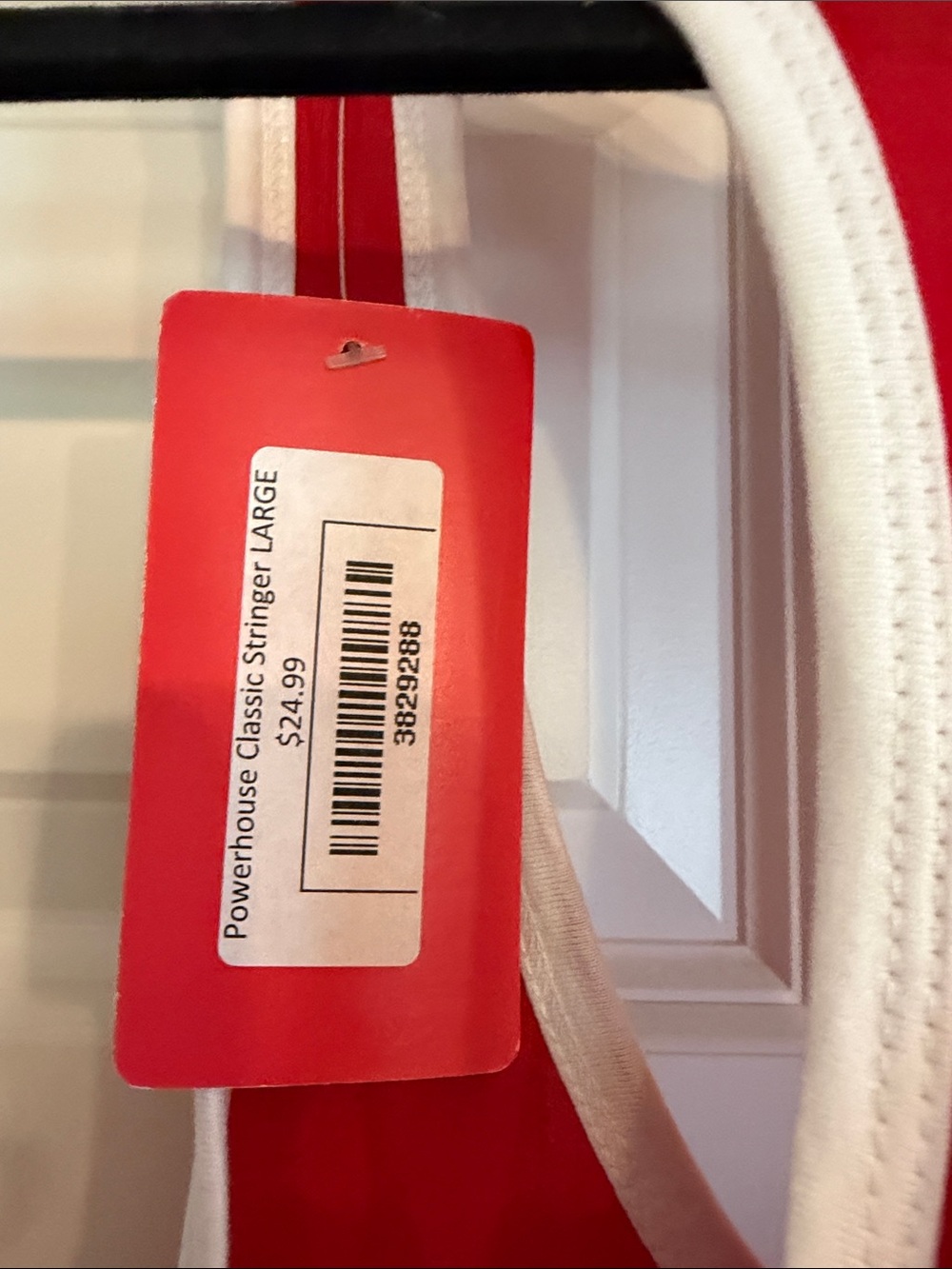 Powerhouse Gym Red Racerback Tank - Picture 4 of 5